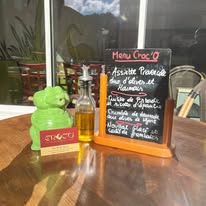 Ardoise du menu du jour